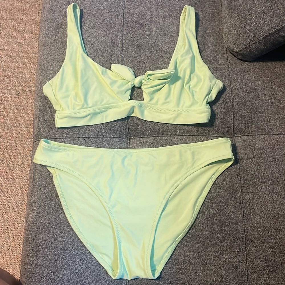 Green aerie bikini